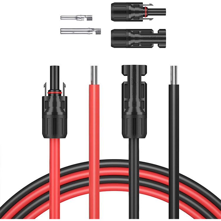 5 Fuß 10 AWG (6 mm2) Solarpanel-Draht